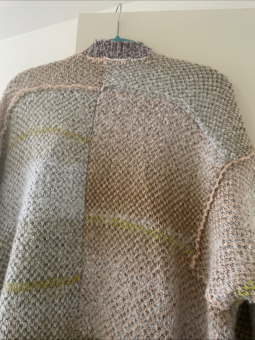 Free People Cozy Open-Front Women’s Cardigan Sweater in Neutral Mix - Picture 8 of 12